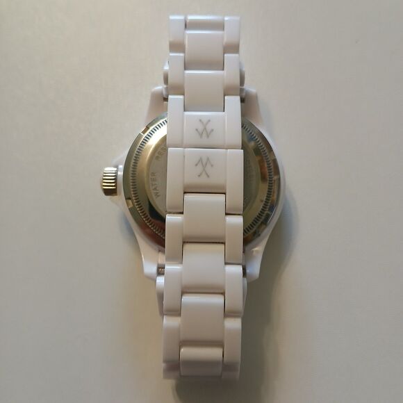 ToyWatch | Accessories | White Plasteramic Toy Watch With  ToyWatch Plasteramic Women\'s Watch 41mm White Dial Crystals Date 6.5\